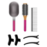 Набор расчесок и заколок Dyson цвета Фуксия