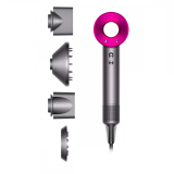 Фен Dyson Supersonic для волос (фуксия) с 4 насадками