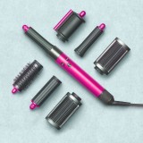 Стайлер Dyson Airwrap HS05 (фуксия/яркий никель) Complete с чехлом