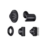 Фен Dyson Supersonic HD07 (черный/серебристый) с 5 насадками и черным дорожным чехлом