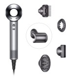 Фен Dyson Supersonic HD07 (белый) с 5 насадками