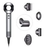 Фен Dyson Supersonic HD07 (белый) с 5 насадками