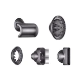 Фен Dyson Supersonic HD07 (белый) с 5 насадками