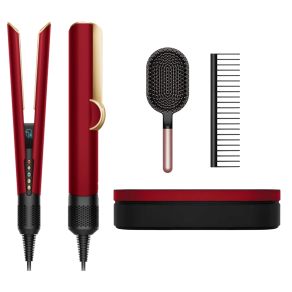 Выпрямитель Dyson Airstrait HT01 Красный бархат/Золото + Бокс чехол