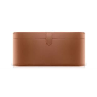 Чехол из экокожи коричневый