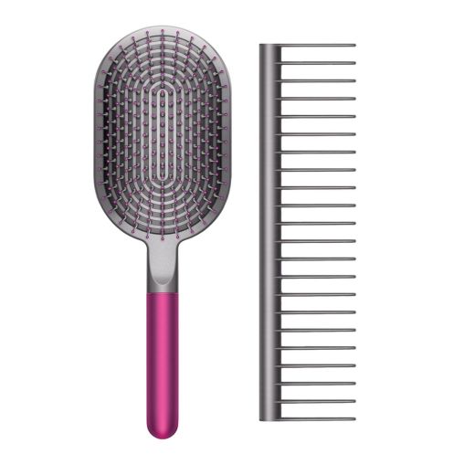 Набор расчесок Dyson цвет (фуксия)