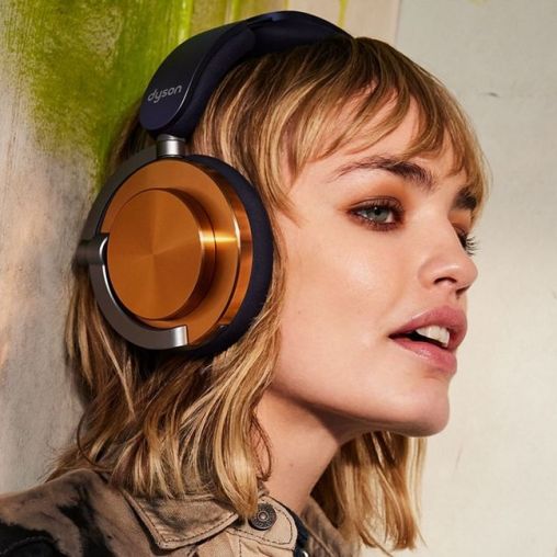 Шумоподавляющие наушники Dyson OnTrac с ЧПУ, черный никель