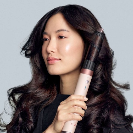 Новый Стайлер Dyson Airwrap HS09 Co-anda2x для выпрямления и укладки волос Керамический абрикос/Топаз с боксом для хранения