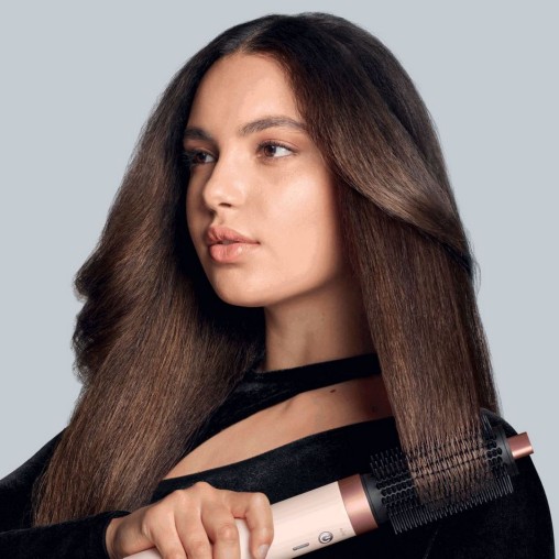 Новый Стайлер Dyson Airwrap HS09 Co-anda2x для выпрямления и укладки волос Керамический абрикос/Топаз с боксом для хранения