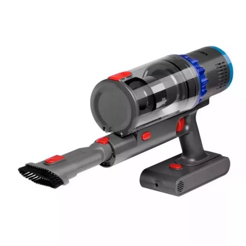 Пылесос Dyson V15 Detect Fluffy вертикальный/беспроводной Blue/Nickel