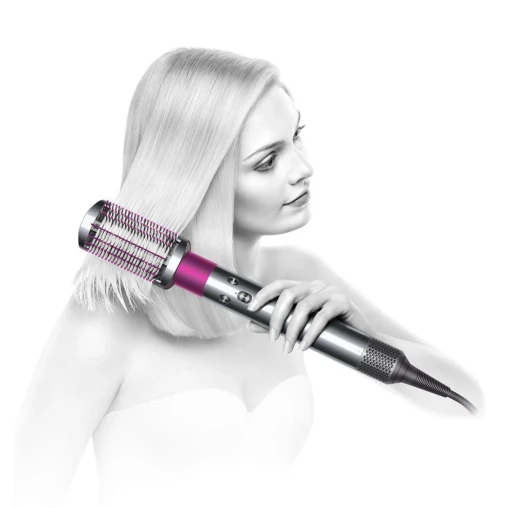 Стайлер Dyson Airwrap HS05 (фуксия/яркий никель) Complete Long с чехлом