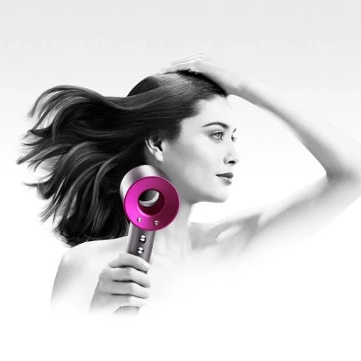 Фен Dyson Supersonic HD07 с 5 насадками в дорожном чехле