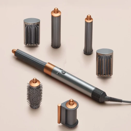 Стайлер Dyson Airwrap HS05 (яркий никель/насыщенная медь) Complete Long с чехлом