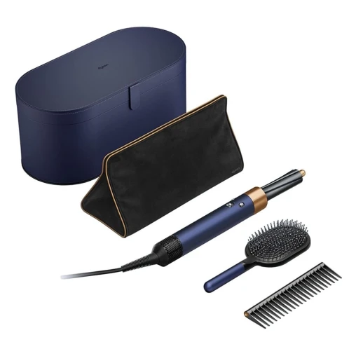 Стайлер Dyson Airwrap HS01 Complete с набором фирменных чехлов и расческами цвет берлинская лазурь
