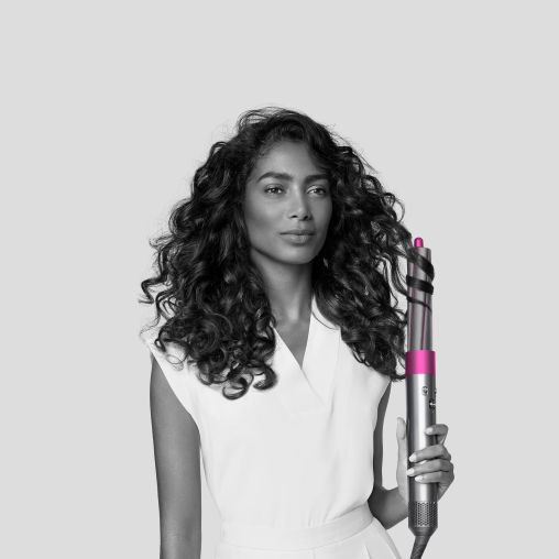 Стайлер Dyson Airwrap HS01 с чехлом и насадками (красный) для разных типов волос