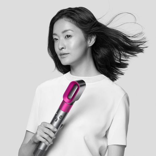 Стайлер Dyson Airwrap HS01 с чехлом и насадками (красный) для разных типов волос