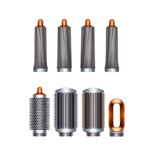 Стайлер для волос Dyson Airwrap HS01 8-ю насадками, дорожным чехлом с кейсом (медный)