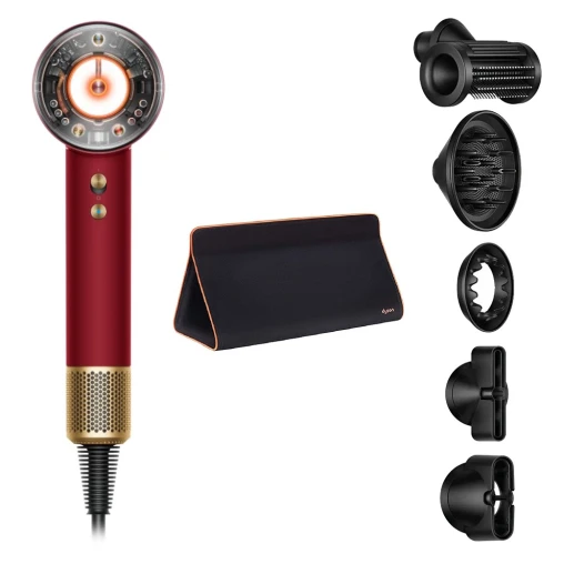 Фен Dyson HD16 Supersonic Nural Velvet/Red Gold + чехол