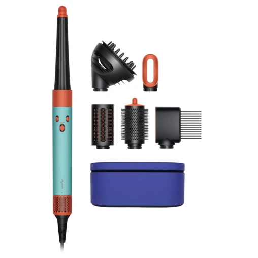Стайлер Dyson HS08 Airwrap Complete Long Ceramic Patina/Topaz Orange + бокс чехол