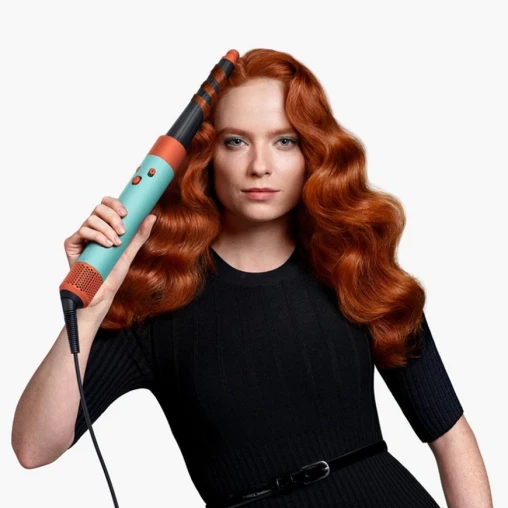 Стайлер Dyson HS08 Airwrap Complete Long Ceramic Patina/Topaz Orange + бокс чехол