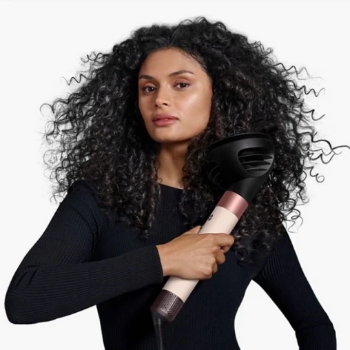 Стайлер Dyson HS08 Airwrap Complete Long Strawberry Bronze/Blush Pink + бокс чехол